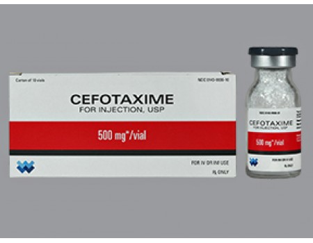 Cefotaxim 1 g. 10 vials